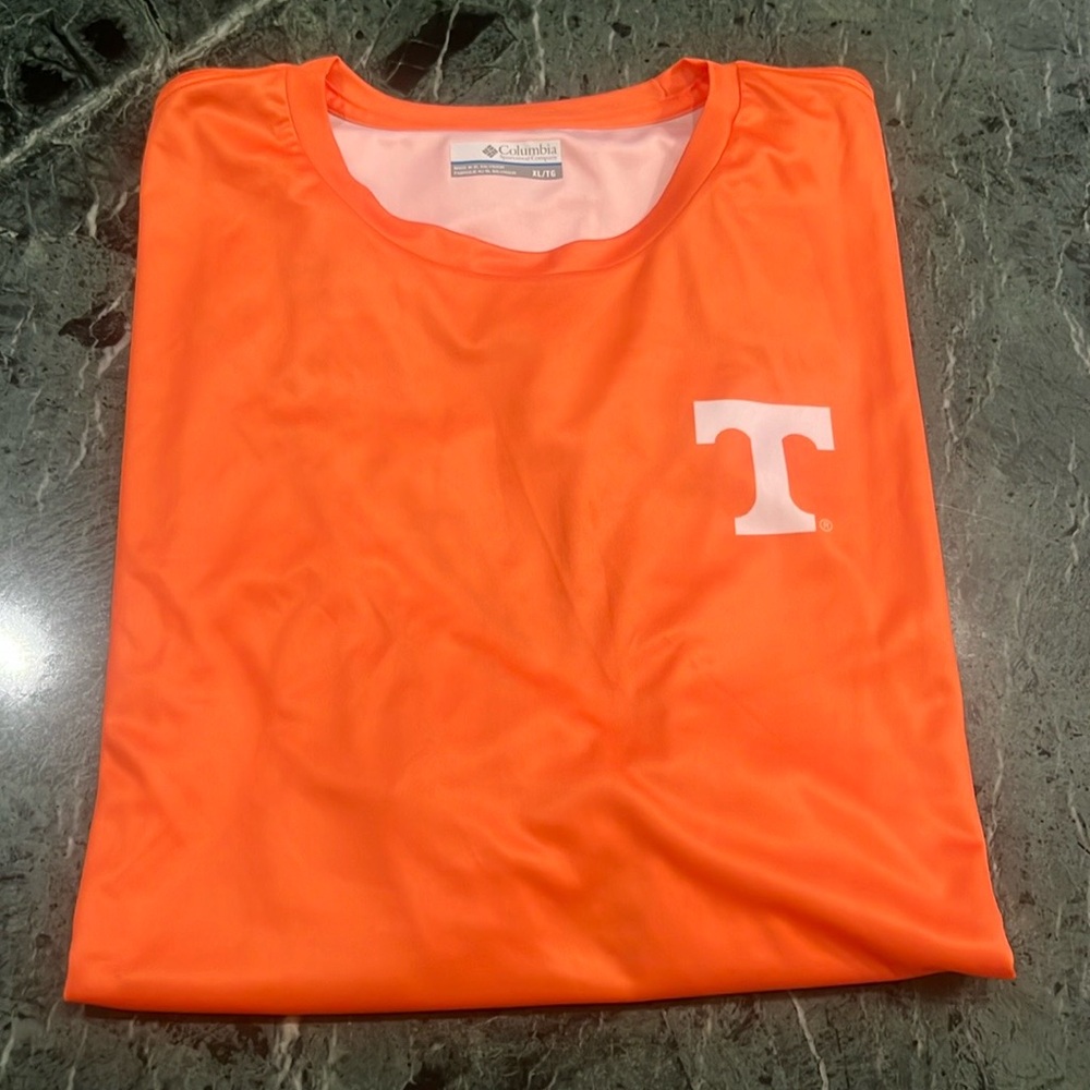 🧡🤍 Columbia Tennessee Vols Scarlet Terminal Tackle Omni-Shade T-Shirt XXL / 2TG - Picture 11 of 13